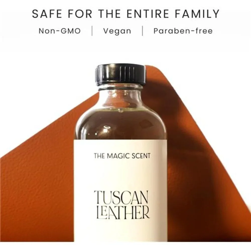 Leather Oils for Diffuser - HVAC, Cold-Air, & Ultrasonic Diffuser Oil - HVAC